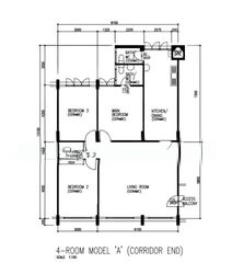 Blk 634 Yishun Street 61 (Yishun), HDB 4 Rooms #577618691
